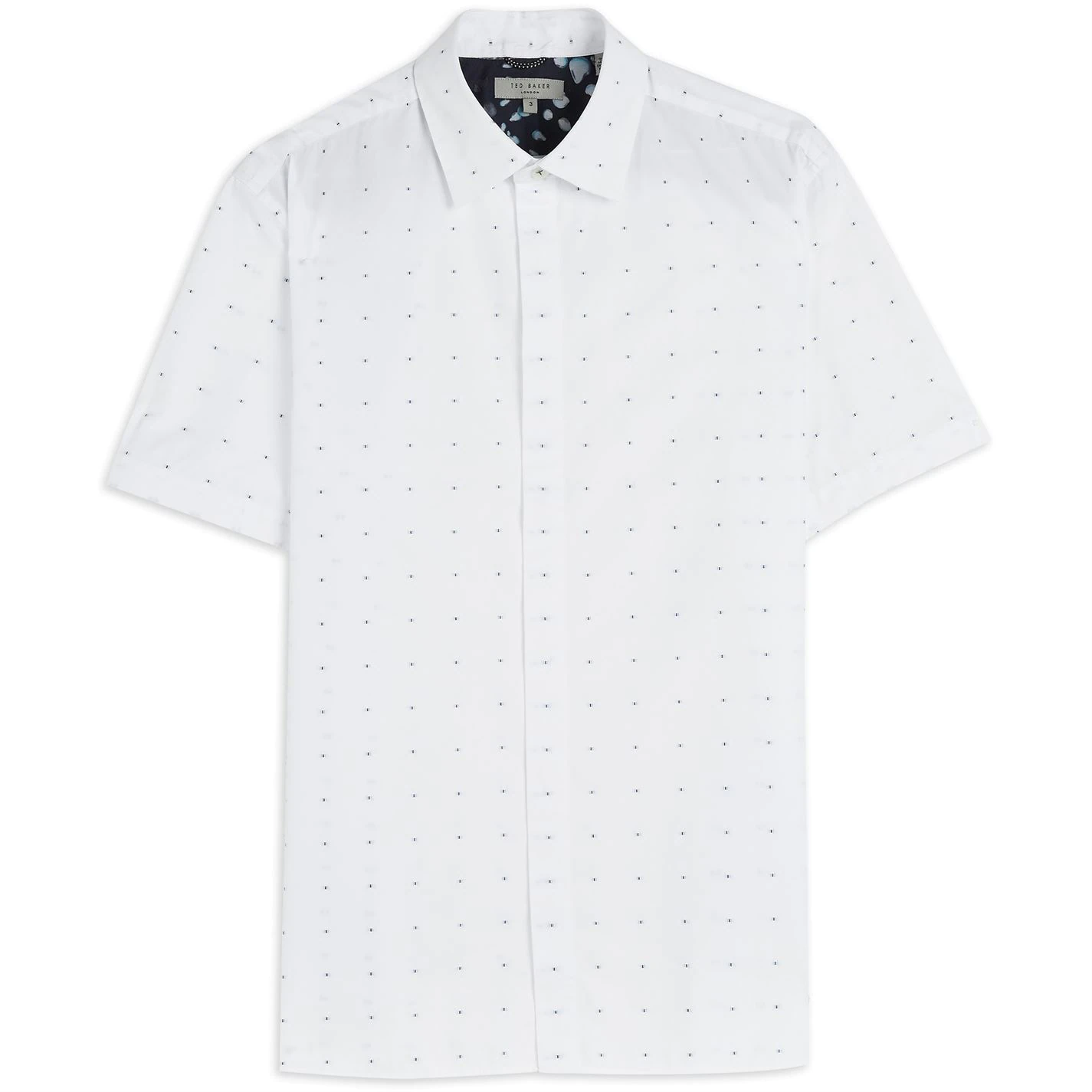 Ted Baker Rollak Short Sleeve Shirt for Casual Shirts Colour White 3 Ted Baker Rollak Short Sleeve Shirt for Casual Shirts Colour White