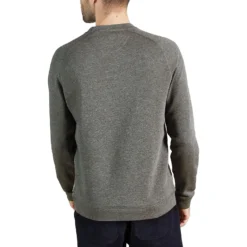 Ted Baker Props Long Sleeve Sweatshirt for Big & Tall Knitwear Colour Charcoal -Ted Baker shop online 55665102 xxl a2