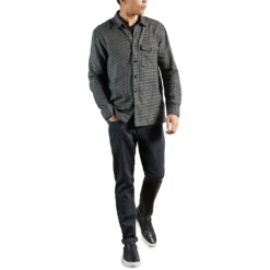 Ted Baker Dekker Long Sleeve Shirt for Casual Shirts Colour Charcoal -Ted Baker shop online 55667302 xxl a3