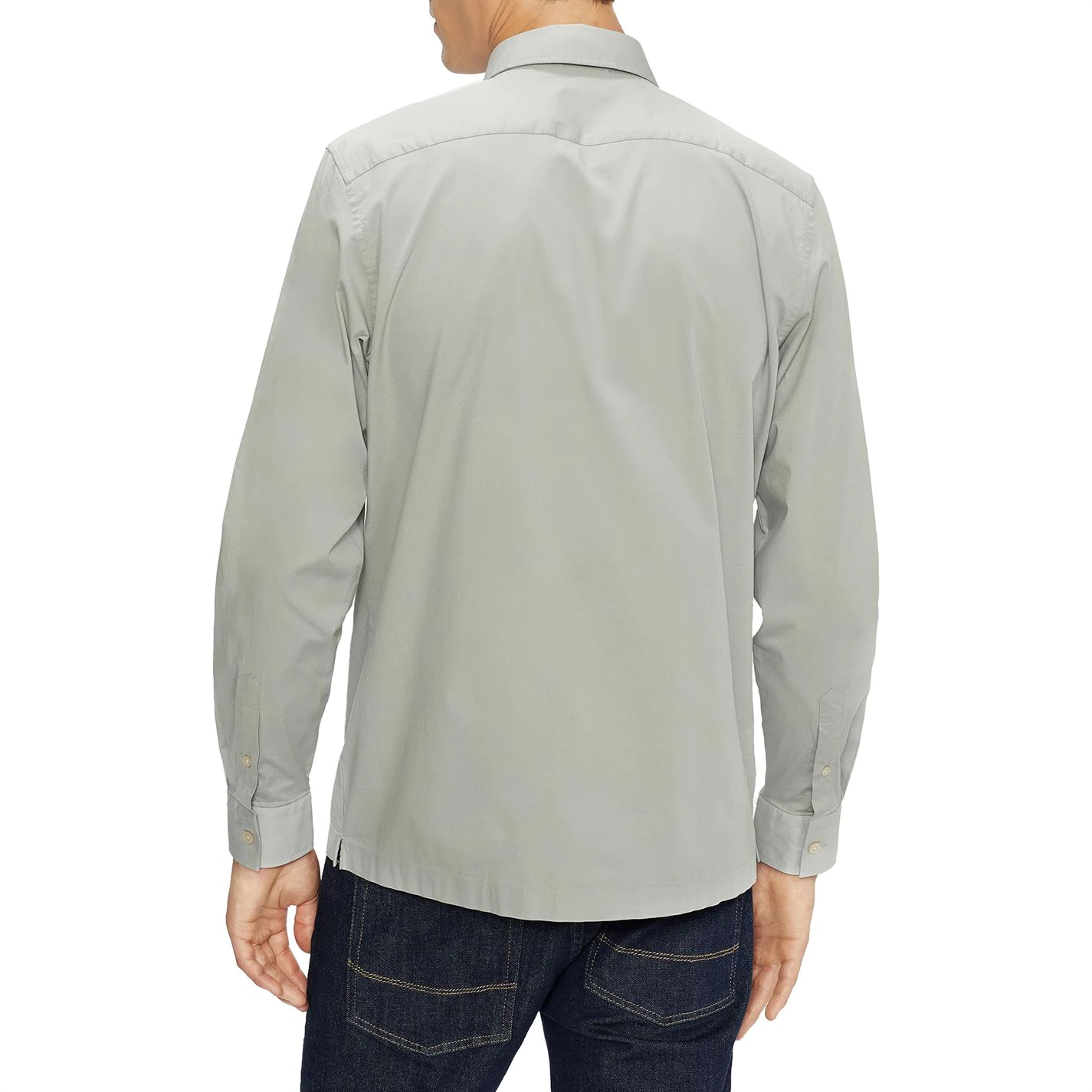Ted Baker Plantin Panelled Shirt for Casual Shirts Colour Grey 5 Ted Baker Plantin Panelled Shirt for Casual Shirts Colour Grey - Image 3