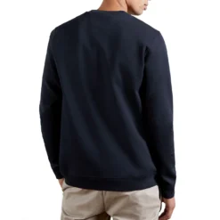 Ted Baker Spread Long Sleeve Sweatshirt for Big & Tall Colour Navy -Ted Baker shop online 55668618 xxl a2