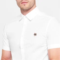 Ted Baker Fonsho Short Sleeve Shirt for Casual Shirts Colour White -Ted Baker shop online 55726901 xxl a3