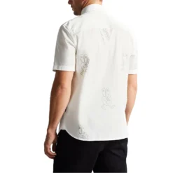 Ted Baker Arden Character Shirt for Casual Shirts Colour White -Ted Baker shop online 55744101 xxl a2