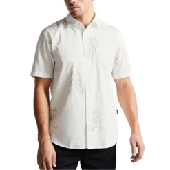 Ted Baker Arden Character Shirt for Casual Shirts Colour White -Ted Baker shop online 55744101 xxl a3