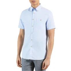 Ted Baker Yasai Oxford Shirt for Casual Shirts Colour Blue -Ted Baker shop online 55769618 xxl a3