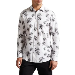 Ted Baker Millhill Floral Shirt for Casual Shirts Colour White -Ted Baker shop online 55940001 xxl a2