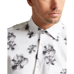 Ted Baker Millhill Floral Shirt for Casual Shirts Colour White -Ted Baker shop online 55940001 xxl a4