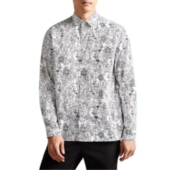 Ted Baker Upland Character Shirt for Casual Shirts Colour White 9 Ted Baker Upland Character Shirt for Casual Shirts Colour White -Ted Baker shop online 55961001 xxl a3
