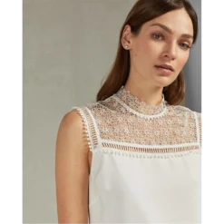 Ted Baker Carsey Tunic Dress for Dresses Colour Ivory -Ted Baker shop online 56240369 xxl a3