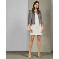 Ted Baker Carsey Tunic Dress for Dresses Colour Ivory -Ted Baker shop online 56240369 xxl a5