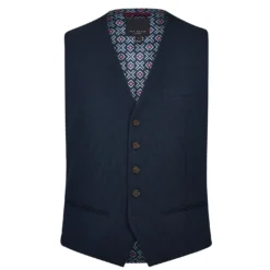 Ted Baker Hemwai Waistcoat for Complete Suits Colour Navy