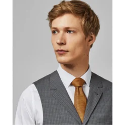 Ted Baker Colman Waistcoat for Complete Suits Colour Grey
