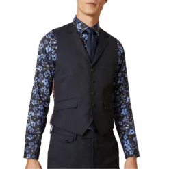 Ted Baker Marklew Waistcoat for Complete Suits Colour Navy 6 Ted Baker Marklew Waistcoat for Complete Suits Colour Navy -Ted Baker shop online 56603418 xxl a1