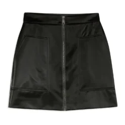 Ted Baker Latasha Vinyl Skirt for Skirts Colour Black
