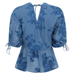 Ted Baker Kaarin Blouse for Blouses & Shirts Colour Dark Blue -Ted Baker shop online 57289618 xxl a10