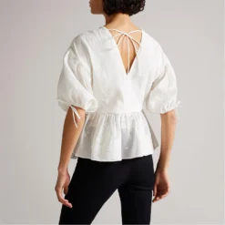 Ted Baker Karni Blouse for Blouses & Shirts Colour White -Ted Baker shop online 57290501 xxl a3