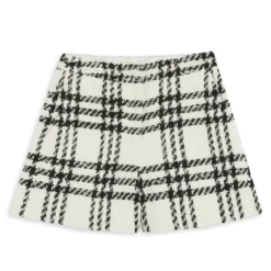 Ted Baker Ilsslas Check Shorts for Shorts Colour White