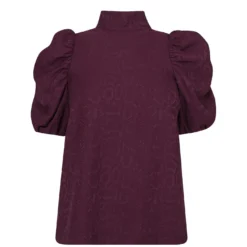 Ted Baker Ted Baker Kalmiia Big Sleeve Blouse for Blouses & Shirts Colour Dp Purple