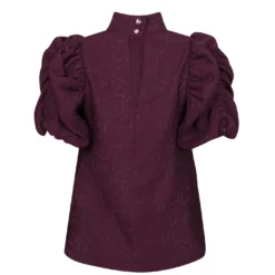 Ted Baker Ted Baker Kalmiia Big Sleeve Blouse for Blouses & Shirts Colour Dp Purple -Ted Baker shop online 57299824 xxl a10