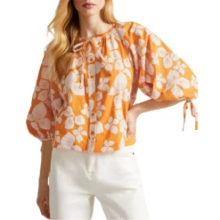 Ted Baker Madia Blouse for Blouses & Shirts Colour Dark Orange -Ted Baker shop online 57303112 xxl a2