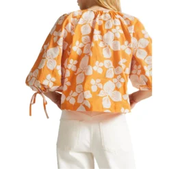 Ted Baker Madia Blouse for Blouses & Shirts Colour Dark Orange -Ted Baker shop online 57303112 xxl a3