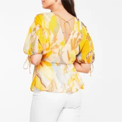 Ted Baker Darcila Blouse for Blouses & Shirts Colour Dark Orange -Ted Baker shop online 57306512 xxl a2