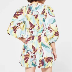 Ted Baker Ted Baker Bithana Tie Blouse Womens for Blouses & Shirts Colour Pl-Green -Ted Baker shop online 57340615 xxl a2