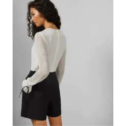 Ted Baker Pleated Playsuit for Playsuits & Jumpsuits Colour Black -Ted Baker shop online 57355703 xxl a2