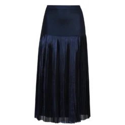 Ted Baker Vind Metalic Skirt for Skirts Colour Dark Navy