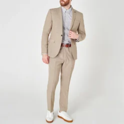 Ted Baker Reyton Suit Trousers for Complete Suits Colour Oatmeal -Ted Baker shop online 57946804 xxl a1