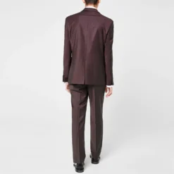 Ted Baker Ted Baker Merlot Suit Trousers for Complete Suits Colour Burgundy -Ted Baker shop online 57947808 xxl a2