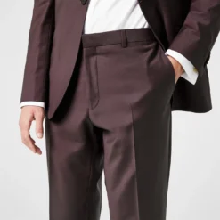 Ted Baker Ted Baker Merlot Suit Trousers for Complete Suits Colour Burgundy -Ted Baker shop online 57947808 xxl a3