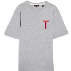 Ted Baker Teford T Shirt for T-Shirts Colour Grey Marl