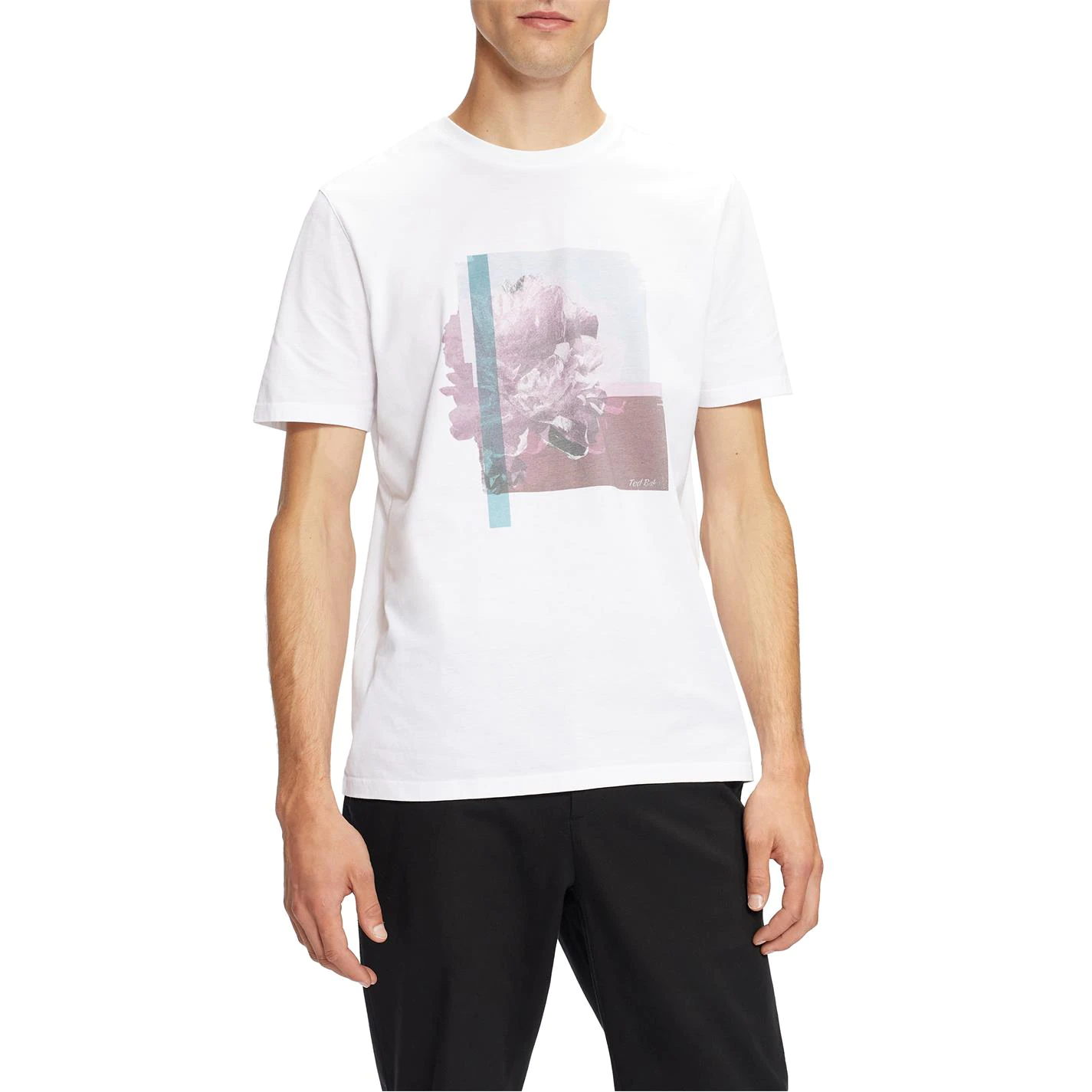 Ted Baker Theship Short Sleeve T Shirt for T-Shirts Colour White 4 Ted Baker Theship Short Sleeve T Shirt for T-Shirts Colour White - Image 2