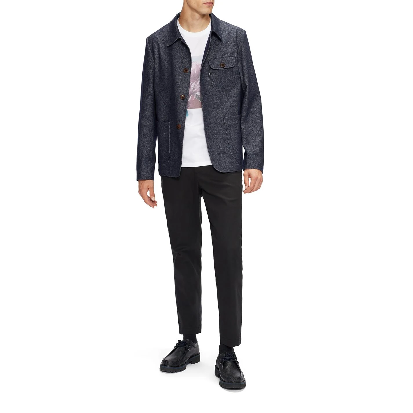 Ted Baker Theship Short Sleeve T Shirt for T-Shirts Colour White 6 Ted Baker Theship Short Sleeve T Shirt for T-Shirts Colour White - Image 4