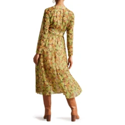 Ted Baker Ted Umah Midi Dress Ld24 for Wedding Guest Dresses Colour Lt Yellow -Ted Baker shop online 58358013 xxl a2