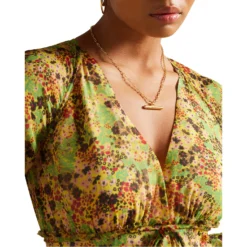 Ted Baker Ted Umah Midi Dress Ld24 for Wedding Guest Dresses Colour Lt Yellow -Ted Baker shop online 58358013 xxl a3