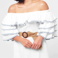 Ted Baker Meiyah Ruffle Dress for Dresses Colour White -Ted Baker shop online 59490801 xxl a3