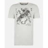 Ted Baker Mowsart Print T Shirt for T-Shirts Colour Mid Blue -Ted Baker shop online 59834318 xxl