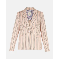 Ted Baker Betia Tailored Jacket for Coats & Jackets Colour Light Pink