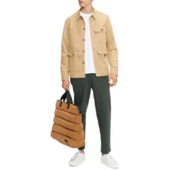 Ted Baker Bikee Overshirt for Coats & Jackets Colour Beige -Ted Baker shop online 60827304 xxl a3
