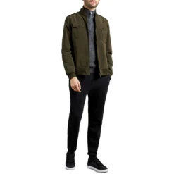 Ted Baker Geers Bomber Jacket for Big & Tall Coats & Jackets Colour Olive -Ted Baker shop online 60859115 xxl a3