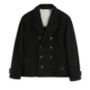 Ted Baker Atllas Peacoat for Big & Tall Coats & Jackets Colour Black -Ted Baker shop online 61049303 xxl