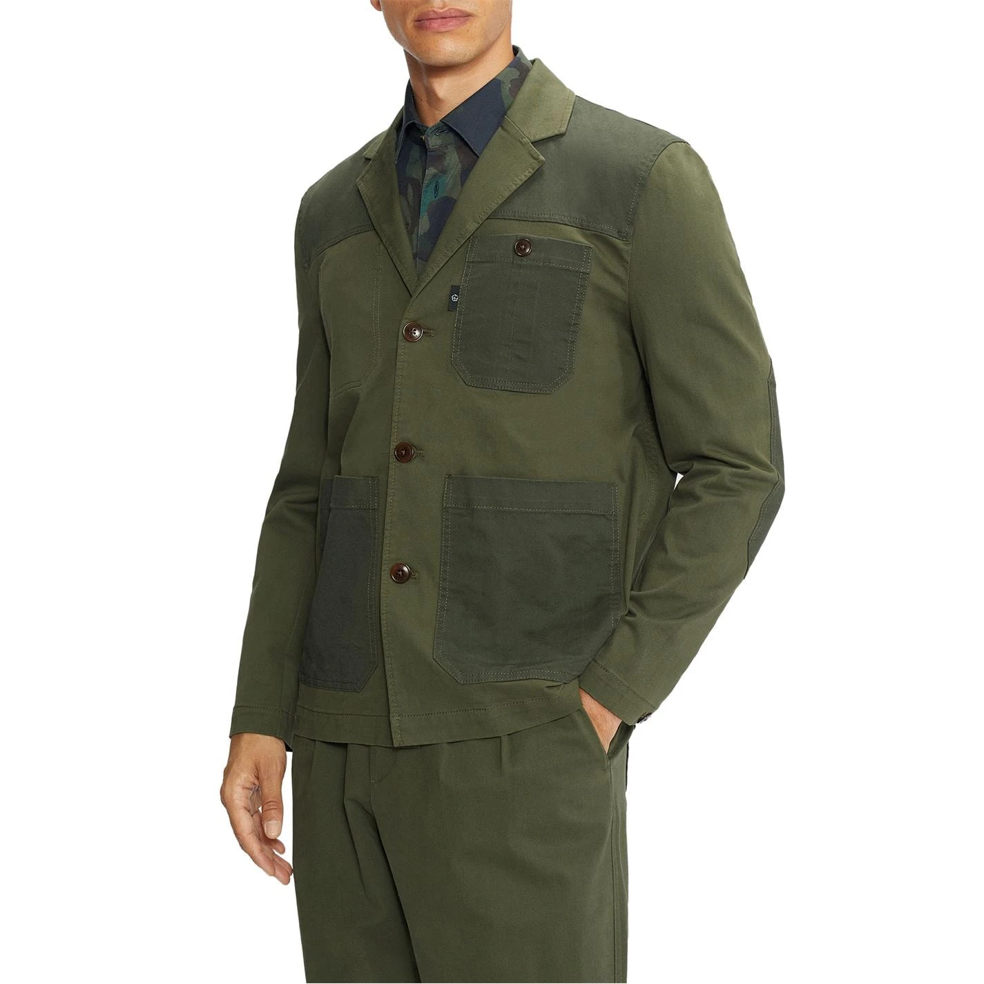 Ted Baker Skylai Blazer for Suit Jackets & Blazers Colour Dark Green 4 Ted Baker Skylai Blazer for Suit Jackets & Blazers Colour Dark Green - Image 2