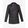 Ted Baker Wool Peacoat for Coats & Jackets Colour Grey -Ted Baker shop online 61197702 xxl