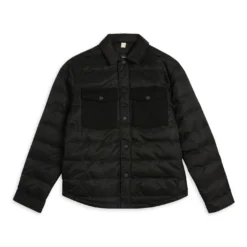 Ted Baker Velocity Quilted Over Shirt for Big & Tall Coats & Jackets Colour Black
