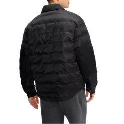 Ted Baker Velocity Quilted Over Shirt for Big & Tall Coats & Jackets Colour Black -Ted Baker shop online 61802103 xxl a2