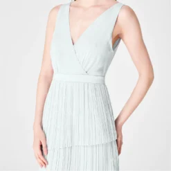 Ted Baker Ted Baker Pleat Midi Dress Womens for Prom Dresses Colour Light Blue -Ted Baker shop online 63377218 xxl a3
