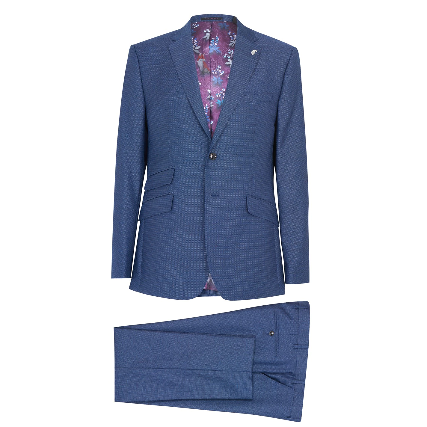 Ted Baker Ted Baker Triogen 2 Piece Suit Mens for Complete Suits Colour Blue 3 Ted Baker Ted Baker Triogen 2 Piece Suit Mens for Complete Suits Colour Blue