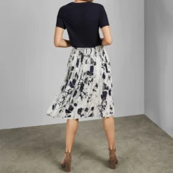 Ted Baker Ted Baker Bezki Midi Dress Womens for Dresses Colour Navy -Ted Baker shop online 63380118 xxl a1